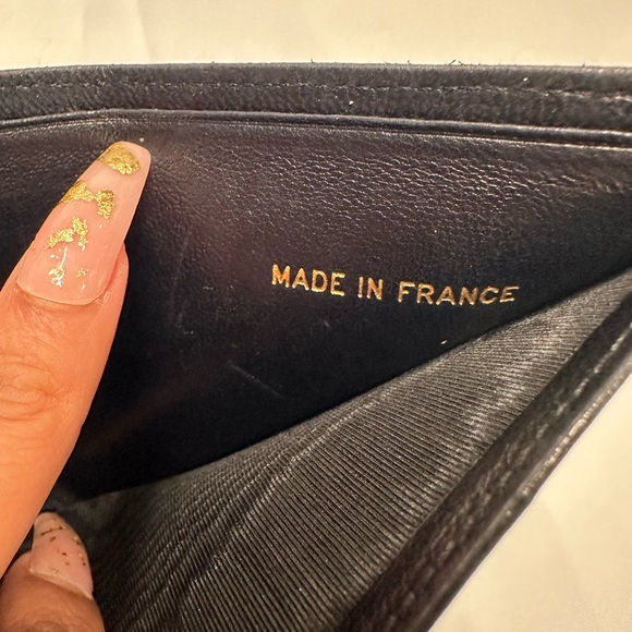 Authentic Chanel Quilted Lambskin CC Logo Wallet - Picture 13 of 15